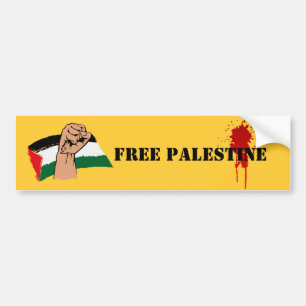 Adesivo Para Carro Gaza livre livra Palestina