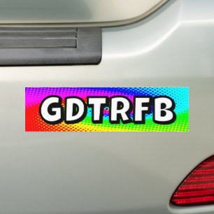 Adesivo Para Carro GDTRFB - você pode mudar as palavras