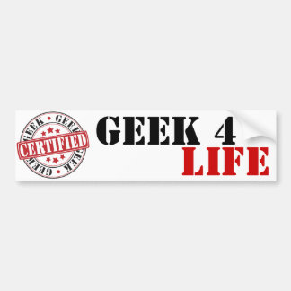 Adesivo Para Carro Geek certificado
