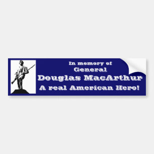 Adesivo Para Carro General Douglas MacArthur