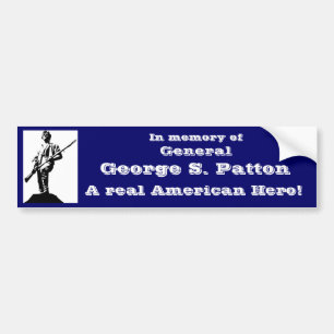 Adesivo Para Carro General George S. Patton