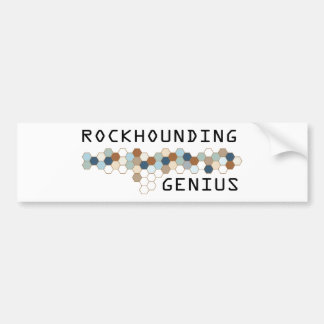 Adesivo Para Carro Gênio de Rockhounding