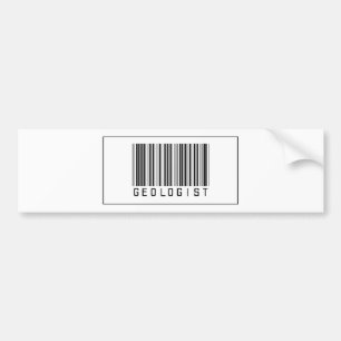 Adesivo Para Carro Geólogo do código de barras