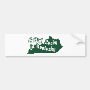 Adesivo Para Carro Gettin' Lucky in Kentucky