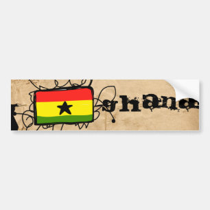 Adesivo Para Carro Ghana