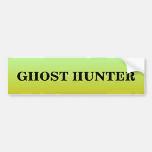 Adesivo Para Carro Ghost Hunter Spooky Bumper Sticker