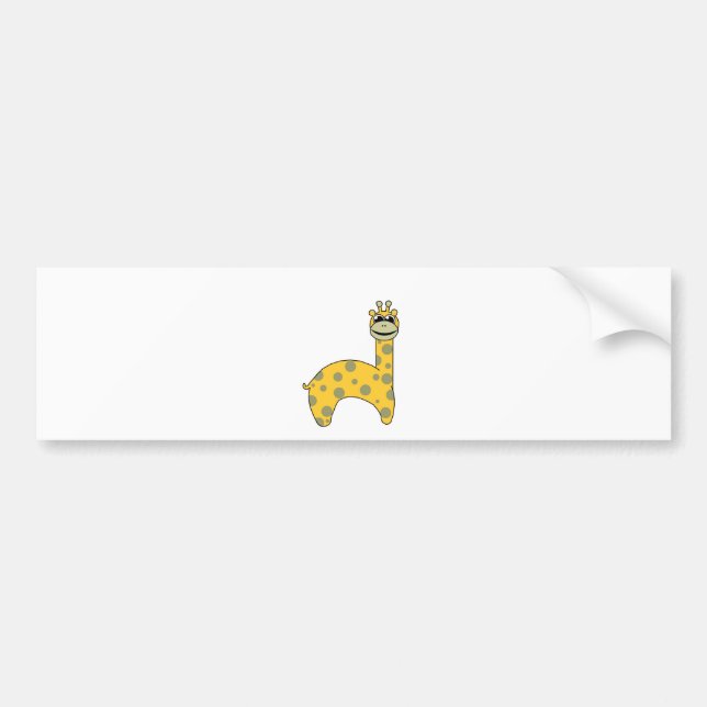 Adesivo Para Carro Girafas (Frente)