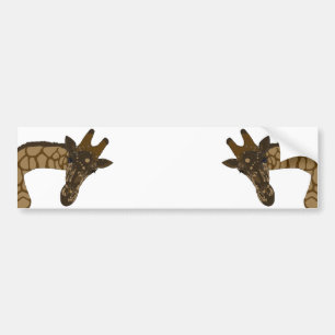 Adesivo Para Carro Girafas