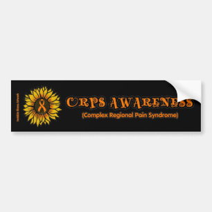 Adesivo Para Carro Girassol/Consciência...CRPS
