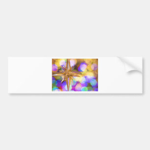 Adesivo Para Carro Glitter Estrela