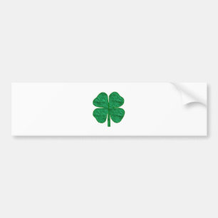 Adesivo Para Carro glitter shamrock