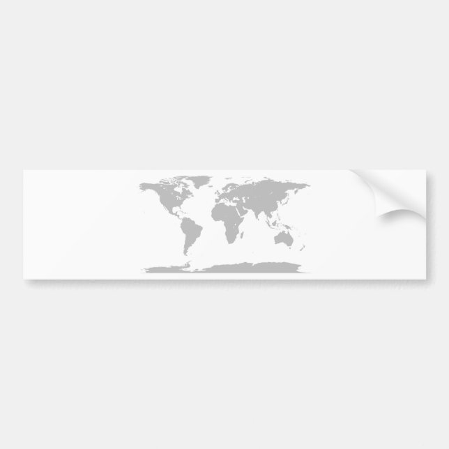 Adesivo Para Carro globo cinza (Frente)