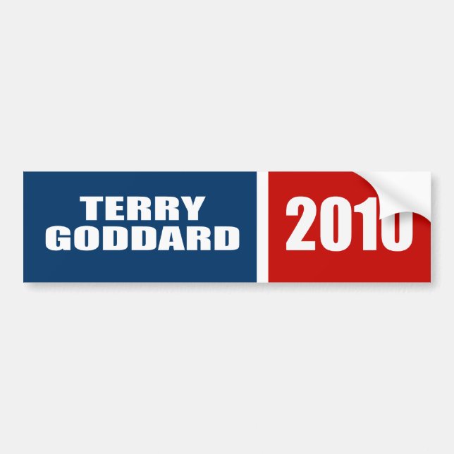 ADESIVO PARA CARRO GODDARD DE TERRY PARA O GOVERNADOR (Frente)