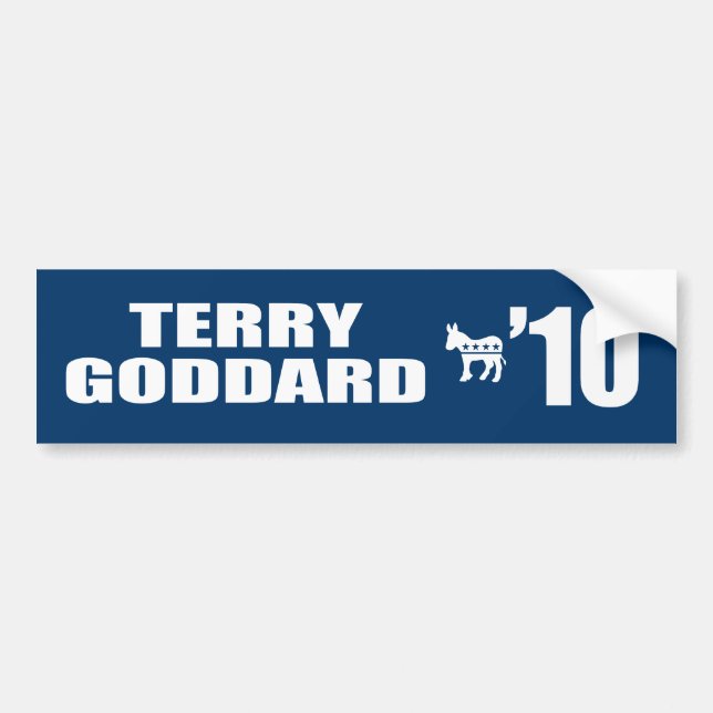 ADESIVO PARA CARRO GODDARD DE TERRY PARA O GOVERNADOR (Frente)
