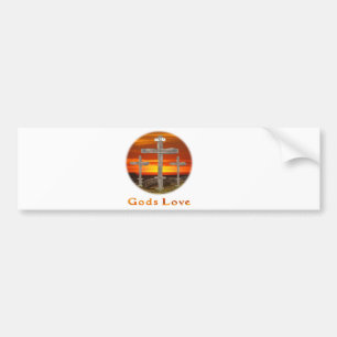 Adesivo Para Carro Gods Love