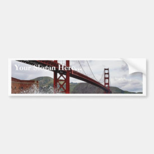 Adesivo Para Carro Golden gate bridge em San Francisco visto do forte