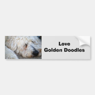 Adesivo Para Carro Goldendoodle background
