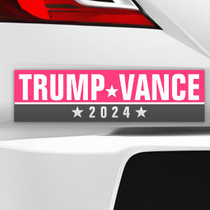 ADESIVO PARA CARRO GOLEADORES DE BUMPER TRUMP 2024