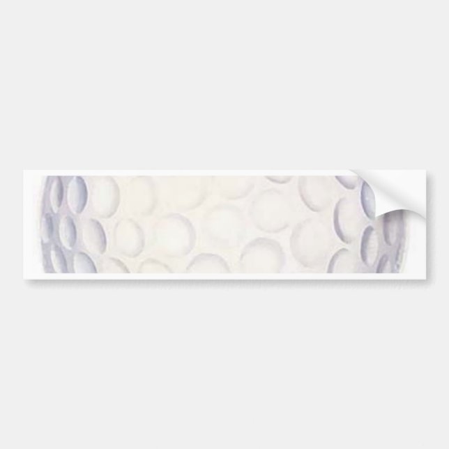 Adesivo Para Carro Golf Ball (Frente)