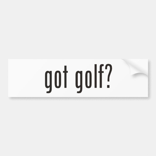 Adesivo Para Carro golfe obtido? (Frente)