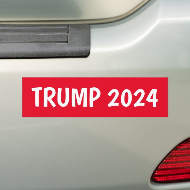 ADESIVO PARA CARRO GOLPE DE BUMPER VERMELHO 2024 (No carro)