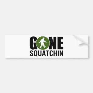 Adesivo Para Carro Gone Squatchin