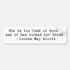 Adesivo Para Carro Gosto de Livros