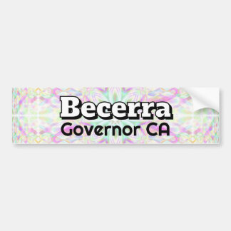 Adesivo Para Carro Governador Becerra CA