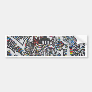 Adesivo Para Carro Grafite do Muro de Berlim Oriental
