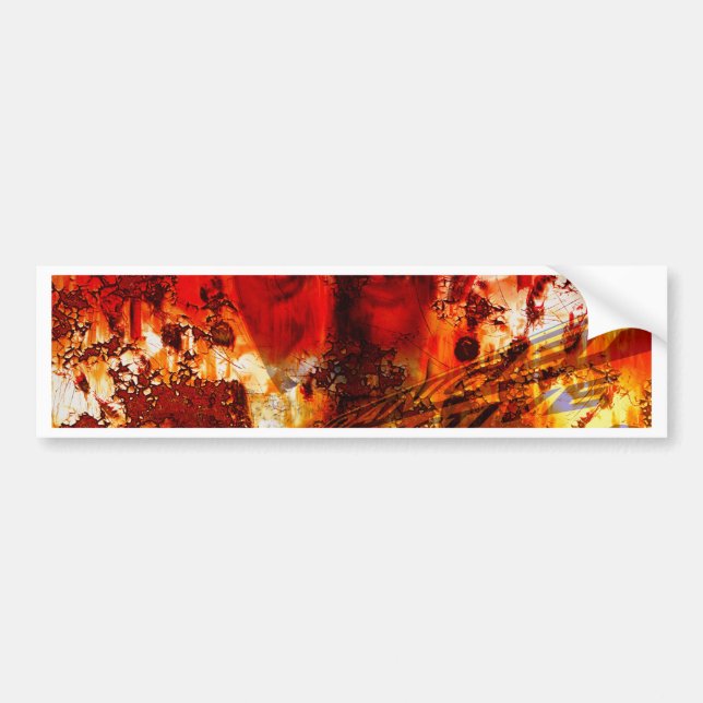 Adesivo Para Carro Grafite Vermelho (Frente)