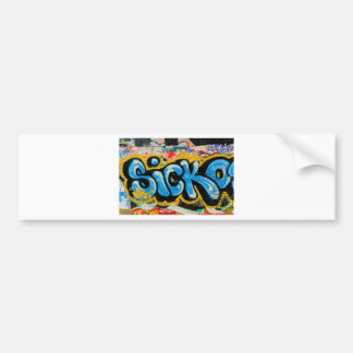 Adesivo Para Carro Grafites do Sicko na parede Textured
