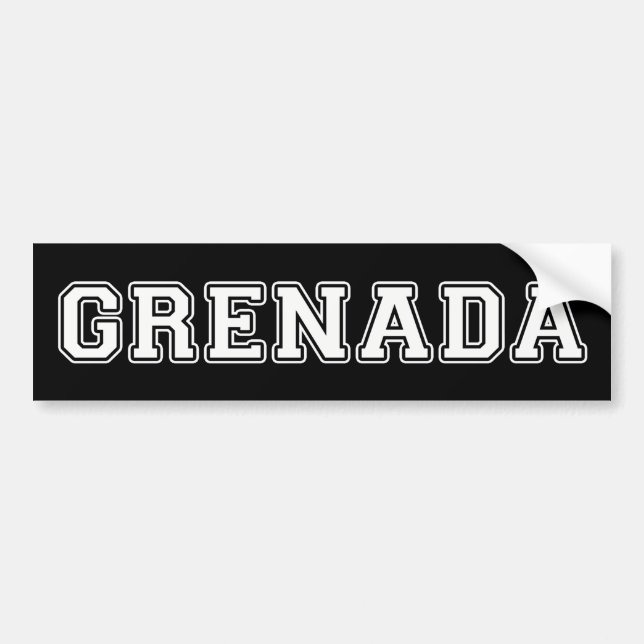 Adesivo Para Carro Granada (Frente)