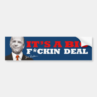 Adesivo Para Carro GRANDE COISA de Joe Biden