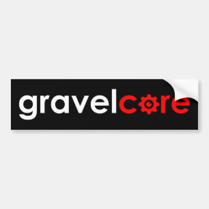 Adesivo Para Carro Gravelcore Gravel Cycling