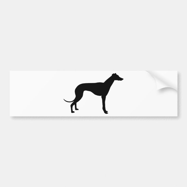 Adesivo Para Carro Greyhound Silhouette (Frente)