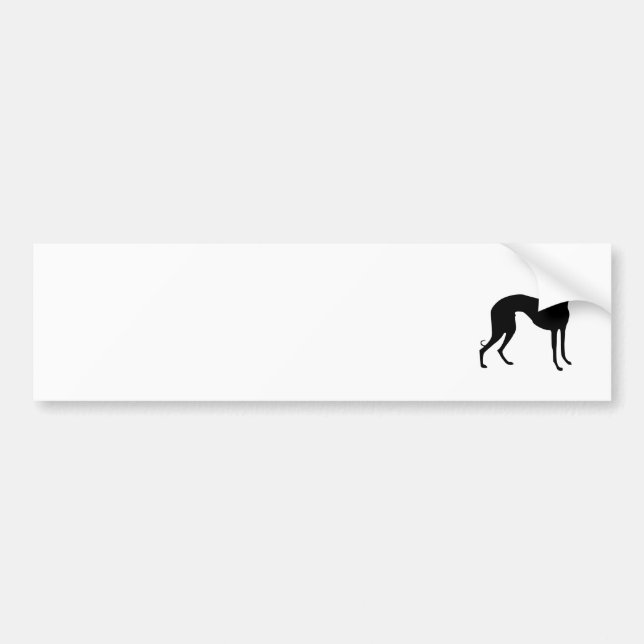 Adesivo Para Carro Greyhound Silhouette (Frente)