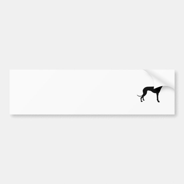 Adesivo Para Carro Greyhound Silhouette (Frente)