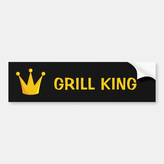 Adesivo Para Carro Grill King Crown (Frente)