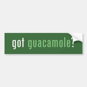 Adesivo Para Carro guacamole obtido?
