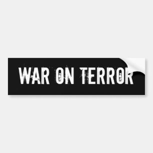 ADESIVO PARA CARRO GUERRA AO TERROR
