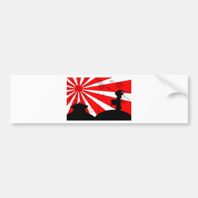 Adesivo Para Carro Guerreiro solitário (Frente)