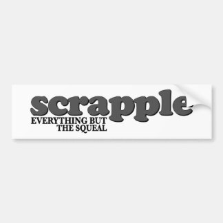 Adesivo Para Carro Guincho de Scrapple