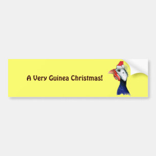 Adesivo Para Carro Guiné Santa Claus