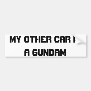 Adesivo Para Carro gundam