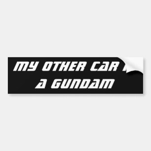 Adesivo Para Carro Gundam