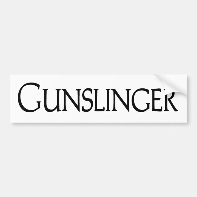 Adesivo Para Carro Gunslinger (Frente)