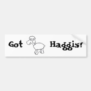 Adesivo Para Carro Haggis obtido?