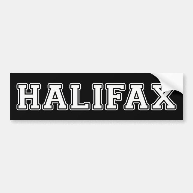 Adesivo Para Carro Halifax (Frente)