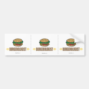 Adesivo Para Carro Hamburger Engraçado