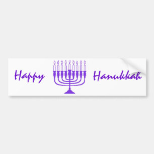 Adesivo Para Carro Hanukkah Menorah